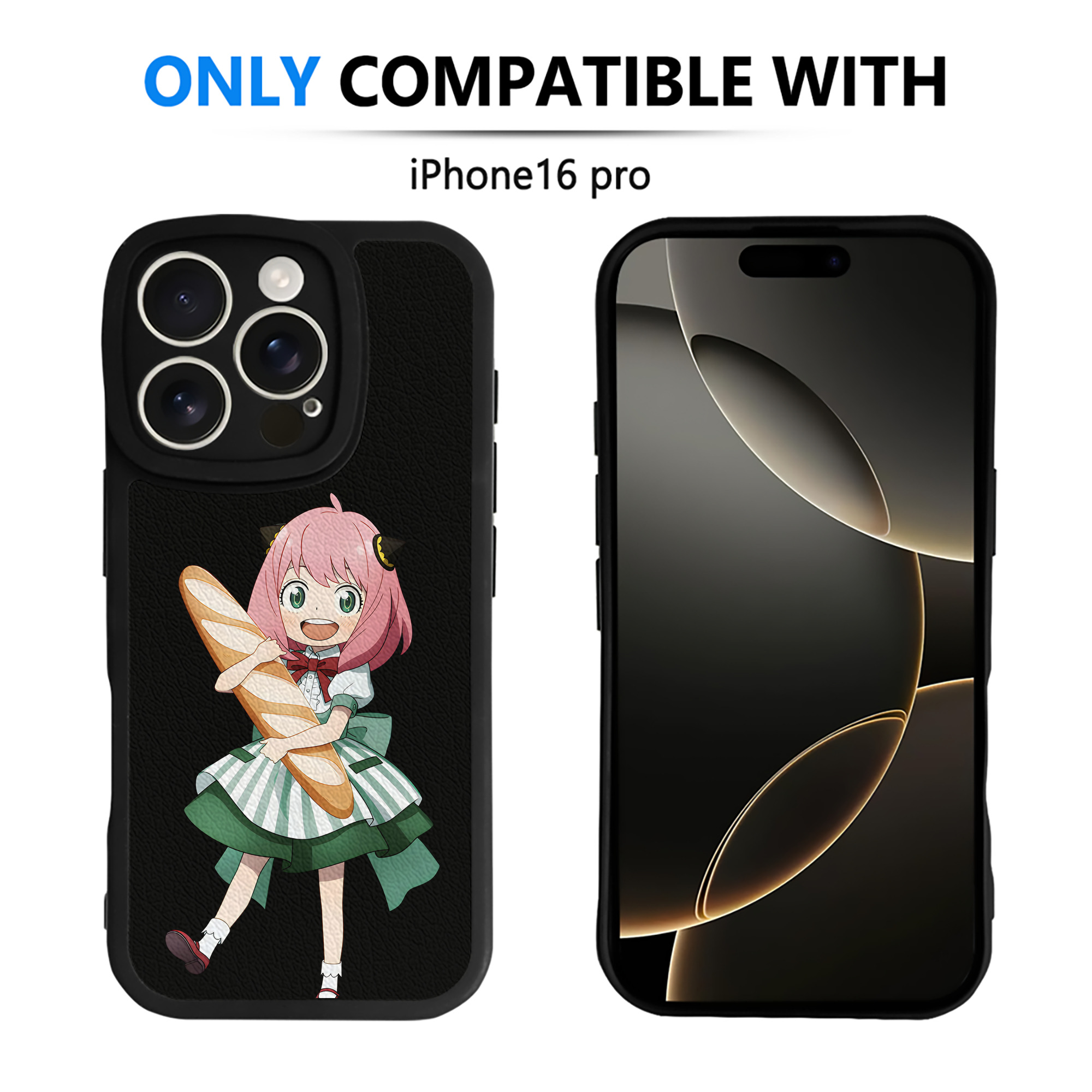 （画像用） SPY×FAMILY间谍家家酒 【iPhone 16シリーズ対応】シリコンスマホケース（レザー調） 材質：シリコン